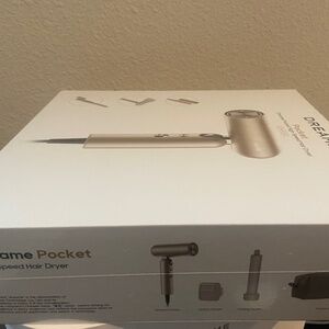NIB Dreame Pocket High-Speed Compact Ionic Hair Dryer Titanium Gold New